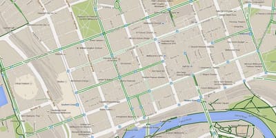 Melbourne cbd karta